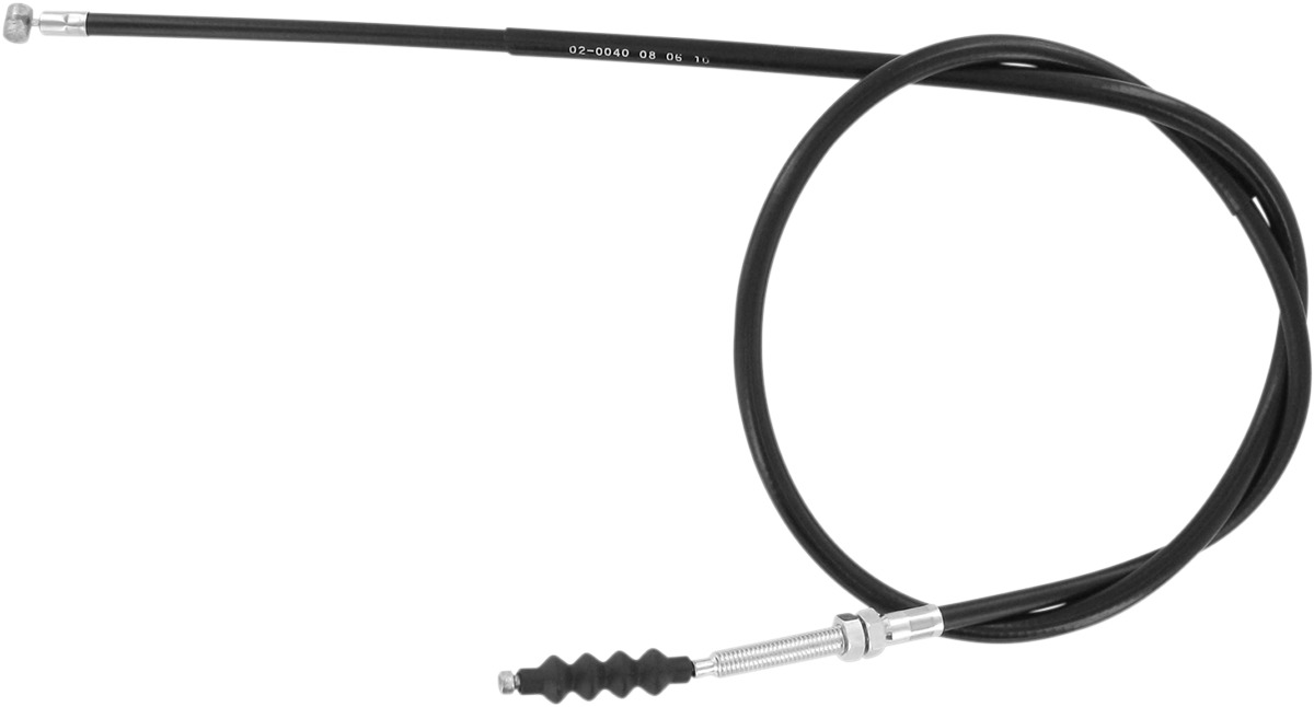 Black Vinyl Clutch Cable - Honda XL/XR - Click Image to Close