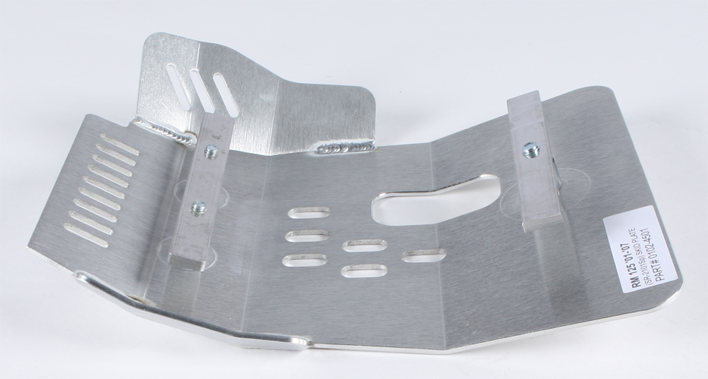 Aluminum Skid Plate - For 01-07 Suzuki RM125 - Click Image to Close