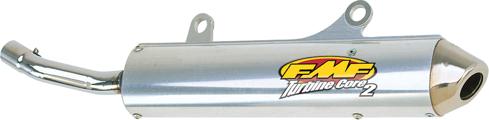 TurbineCore 2 Slip On Exhaust Silencer - 03-05 Kawasaki KX125 - Click Image to Close