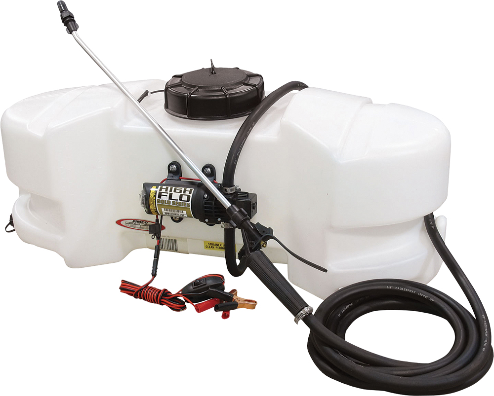 FIMCO Economy Spot Sprayer 25 Gallon ATV/UTV 12V - 25 gal spot sprayer, 12V pump, ATV/UTV use - Click Image to Close
