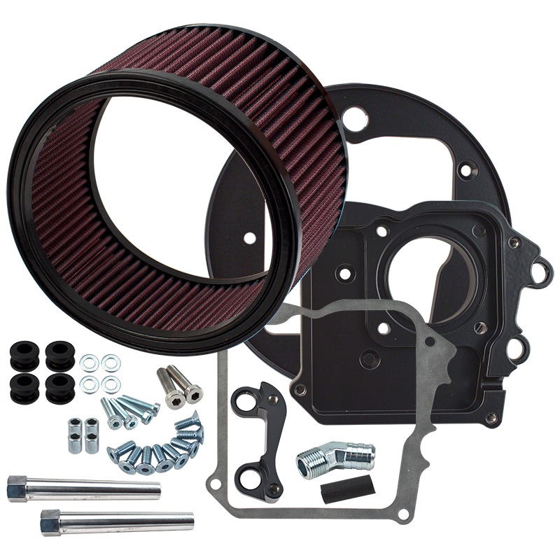 S&S EFI Air Cleaner Kit Stock 170-0227E Fits 14-22 Indian Chief - Click Image to Close