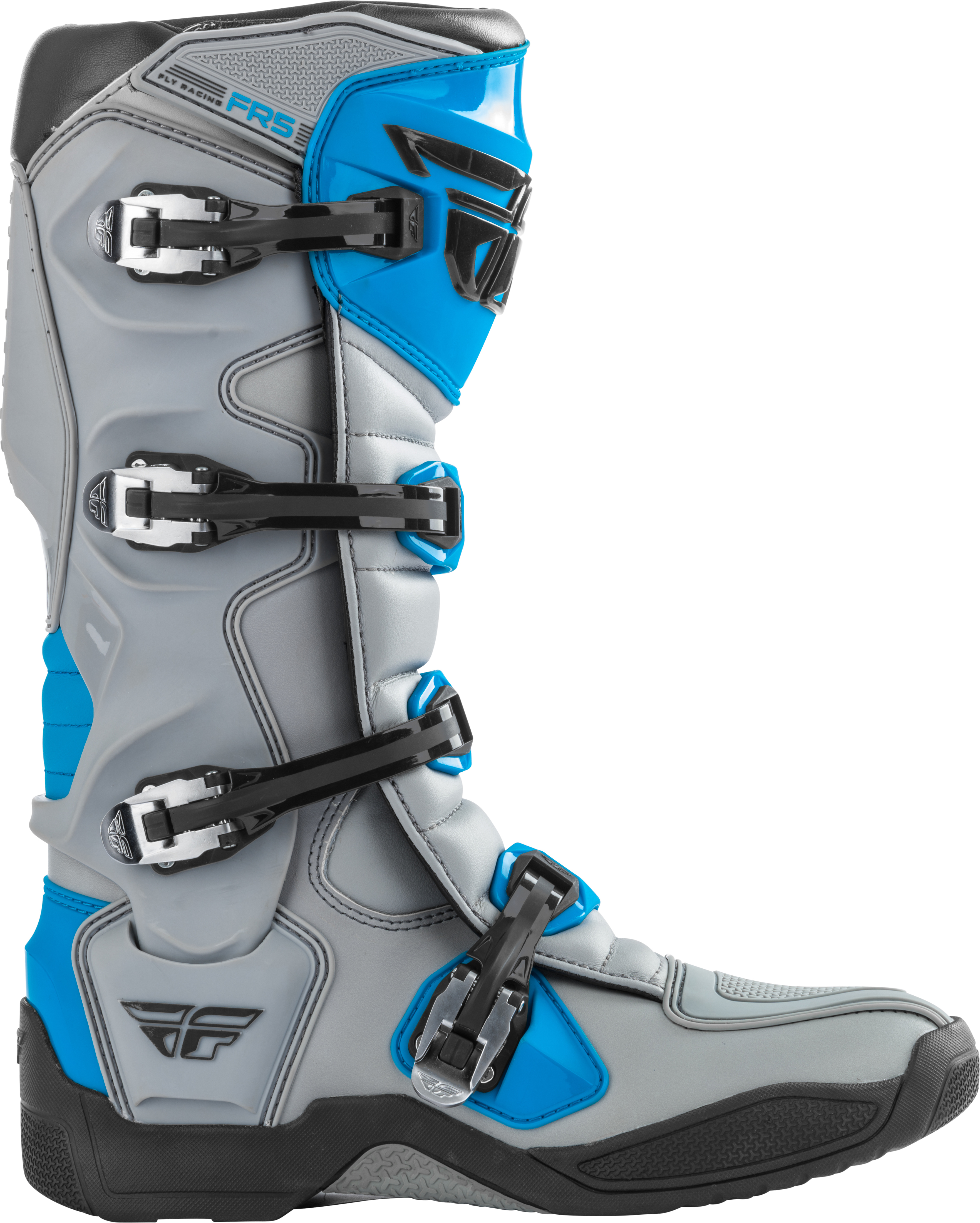 FR5 Boots Grey/Blue Size 9 - Click Image to Close