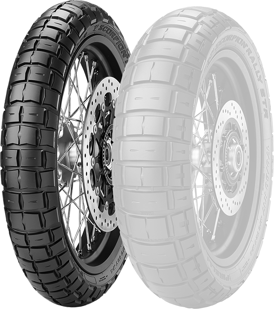 Tire Rally STR Front 120/70R19 60V Radial - Click Image to Close