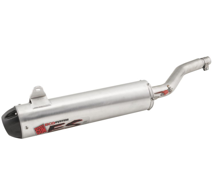 ECO Series Slip On Exhaust w/ S/A - For 09-15 Polaris Sportsman 550 & 850 - Click Image to Close