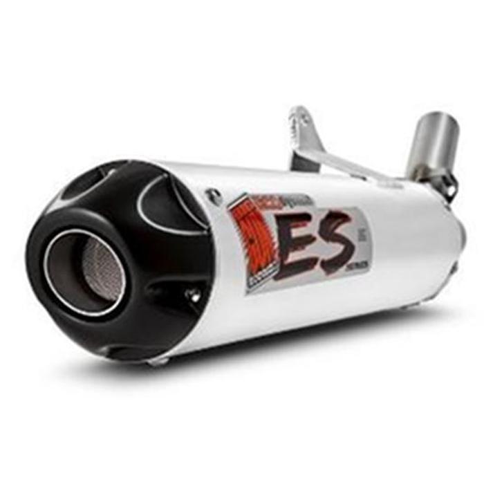 Big Gun ECO Slip On Exhaust w/ S/A Silver Fits 08-14 Polaris RZR 800/4/S - Click Image to Close