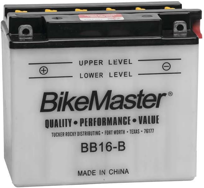 BikeMaster EDTM2216Y BB16-B Battery - 3.94"D x 6.89"W x 6.1"H - Click Image to Close
