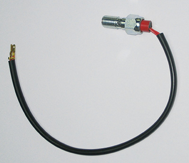 Banjo bolt pressure switch for brake light activation. - Click Image to Close