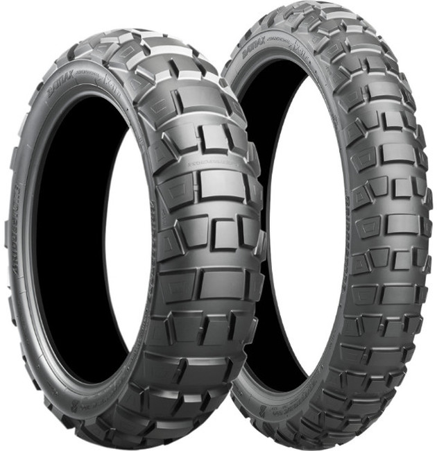 Battlax AX41 Tire Kit 120/90-16 100/90-18 - Click Image to Close