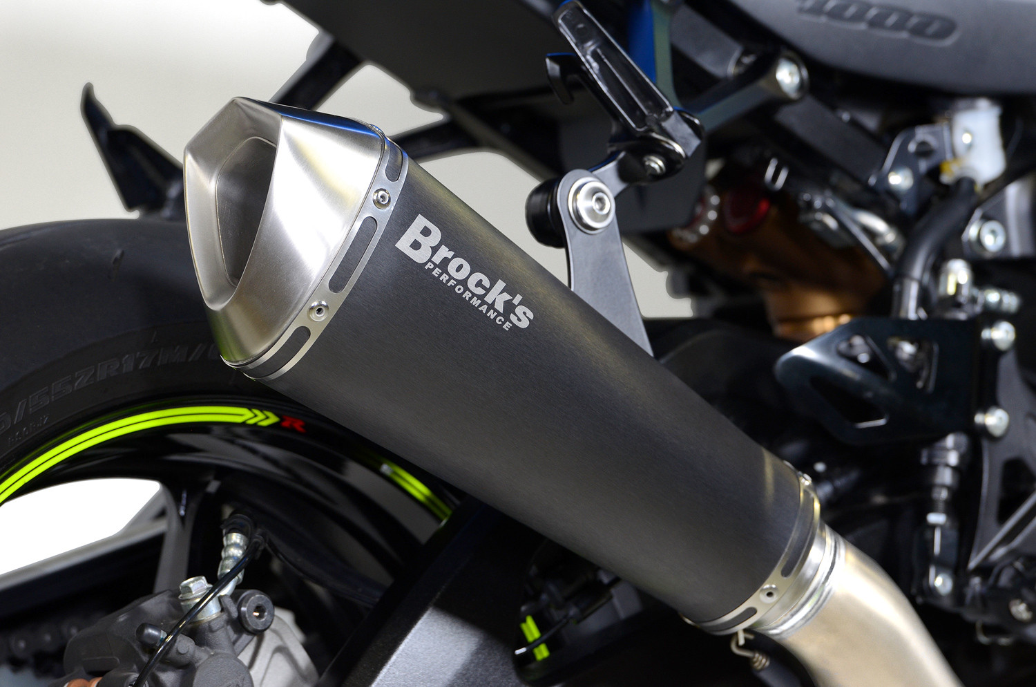 Brock's Predator Electro-Black Full Exhaust Stainless Fits Suzuki GSXR1000 - Click Image to Close