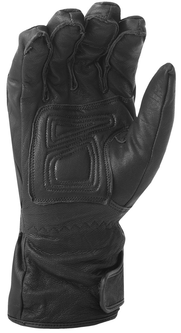 Granite Riding Gloves Black Medium - Click Image to Close