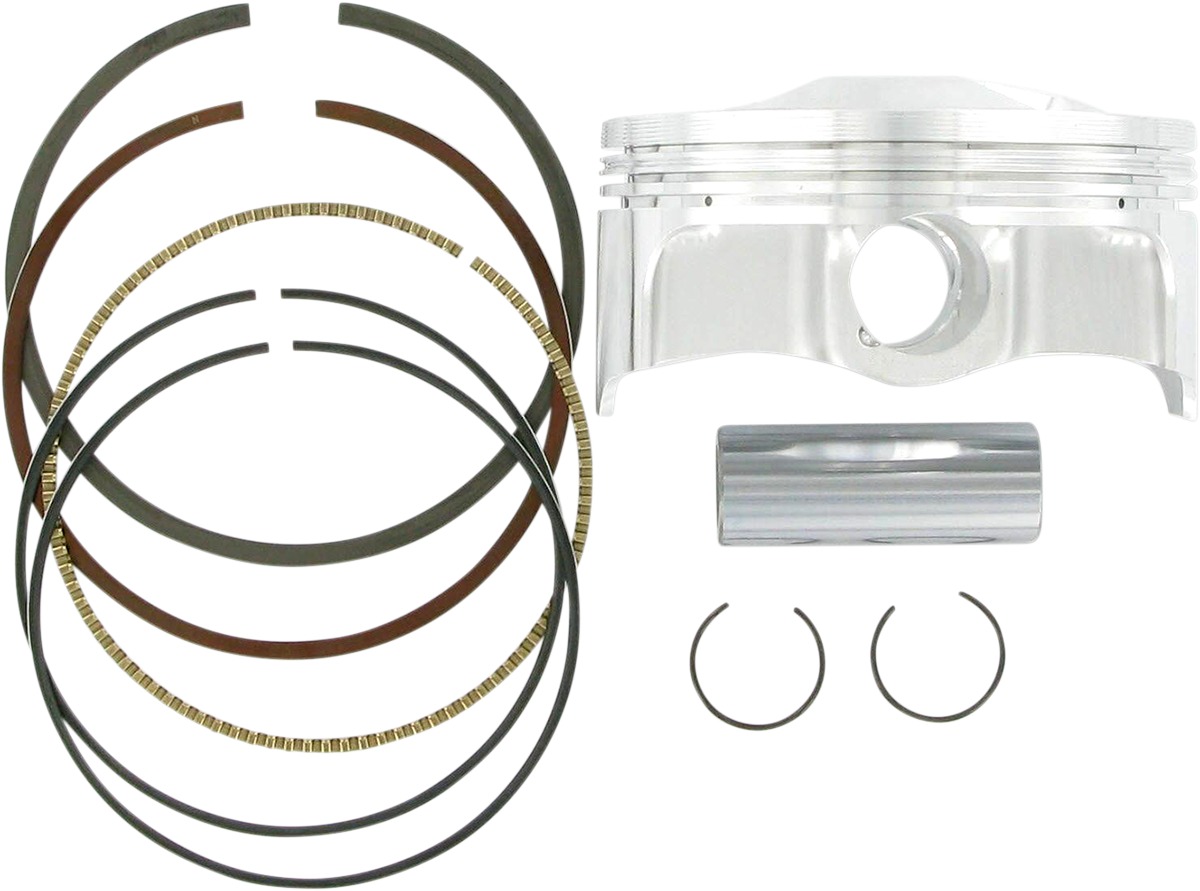 High Compression STD size Piston Kit - For 01-08 Raptor, Rhino, Grizzly 660 - Click Image to Close