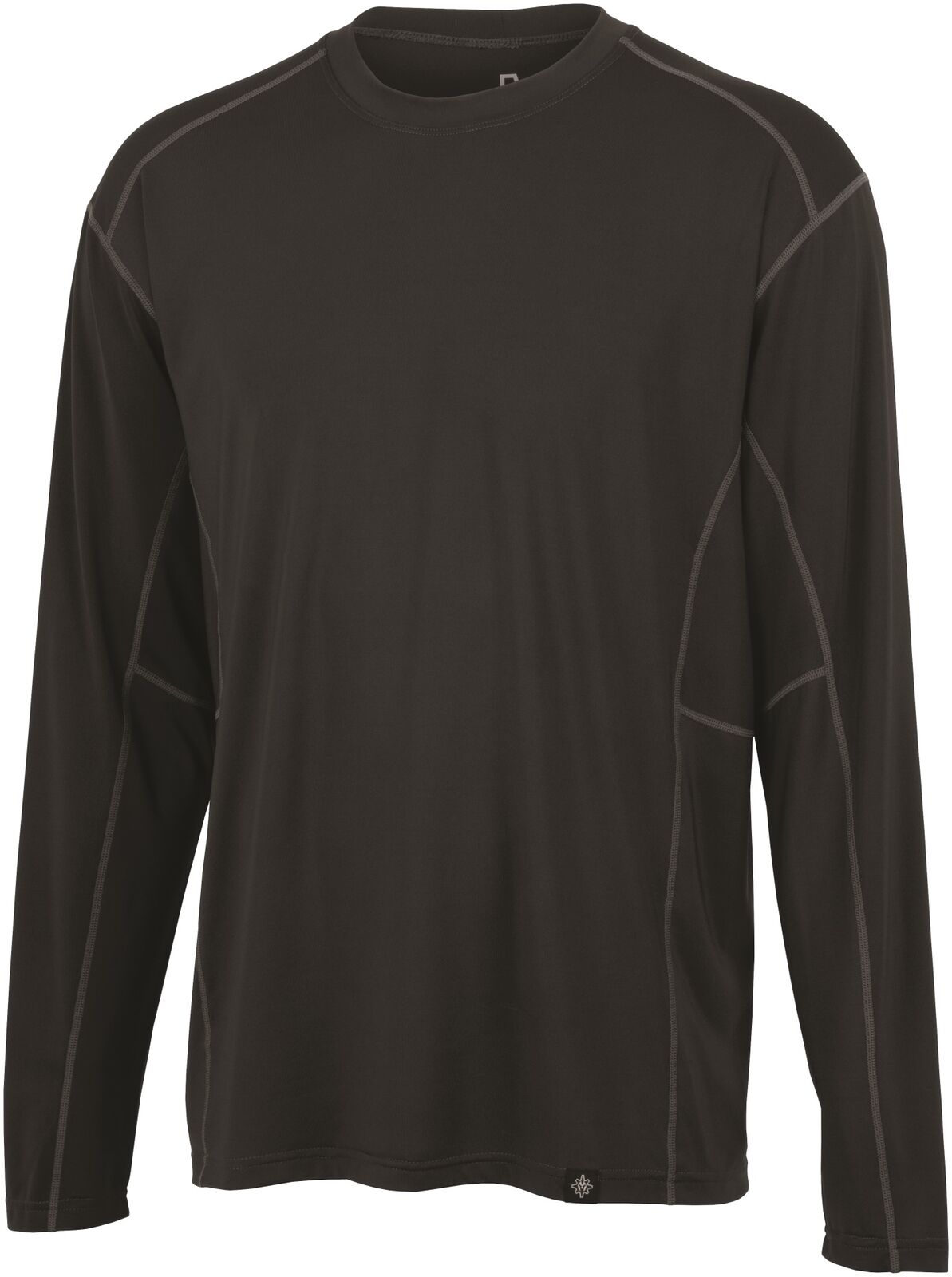 FIRSTGEAR Base Layer Shirt Lightweight LS Dark Grey - Small - Click Image to Close