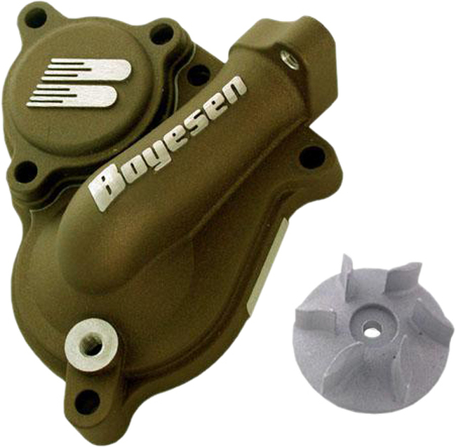 Waterpump Cover Impeller Kit Magnesium - For 06-15 Kawasaki KLX/KX 450 - Click Image to Close