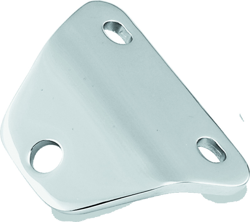 Bikers Choice Chrome Bottom Mount Headlight Bracket For 49-84 FL - For 1949-1984 FL models, chrome headlight bracket - Click Image to Close