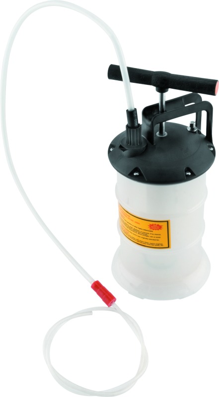 Oil or Fluid Extractor - 2.7 Liter Capacity, Hand Pump - Click Image to Close