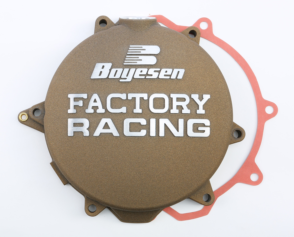 Factory Racing Clutch Cover Magnesium - For 05-13 Husaberg KTM 250 - Click Image to Close