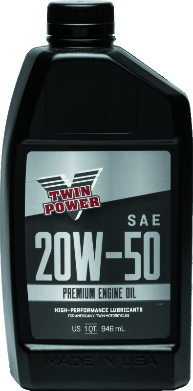 TwinPower 20W50 Premium Engine Oil Case of 12 Quarts - 20W50 engine oil, case of 12 quarts - Click Image to Close