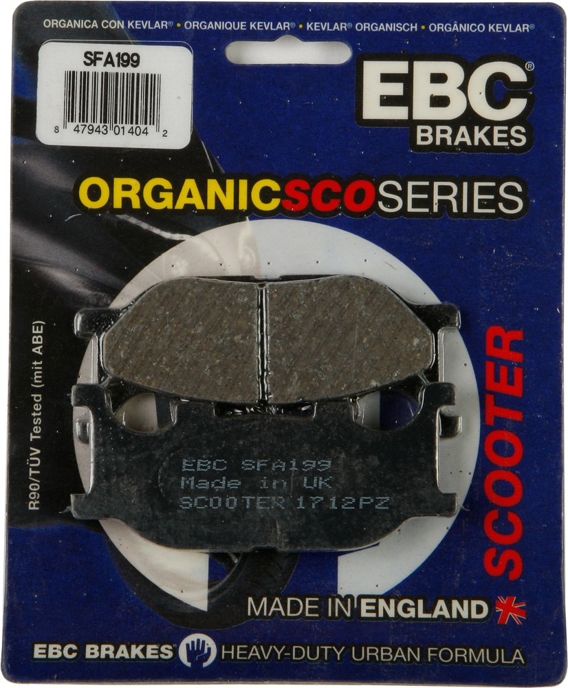 Standard Organic Brake Pads - Click Image to Close