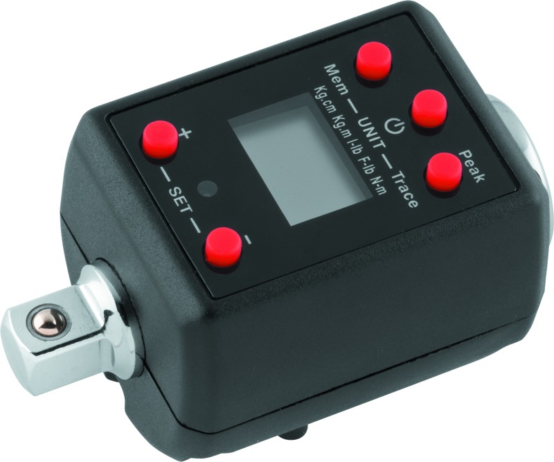 BikeMaster 3/8in Digital Torque Wrench Adapter - Digital torque adapter for 3/8in drive wrenches - Click Image to Close