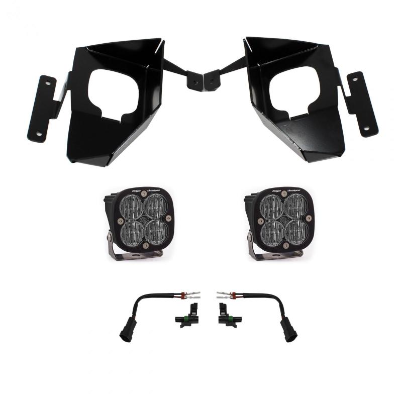 Baja Designs Squadron Fog Pocket Kit - Clear Fits 16-18 Silverado 1500 - Click Image to Close