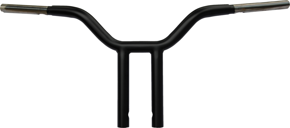 Chubby Psycho Street Fighter 12" Satin Black Handlebar - Click Image to Close