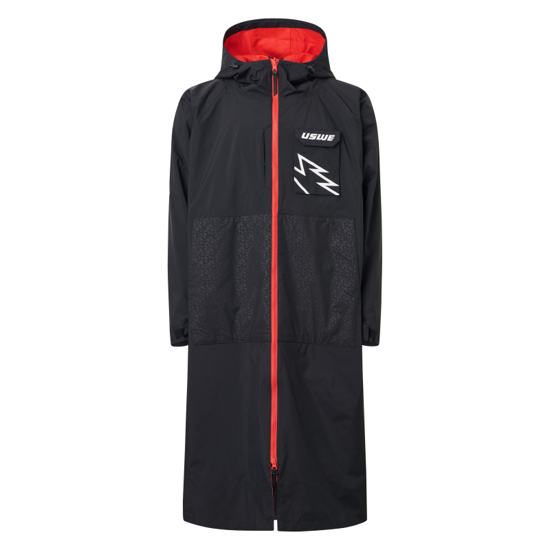 USWE Warm Changing Robe Black Small/Medium - Warm changing robe, Black, Small/Medium - Click Image to Close