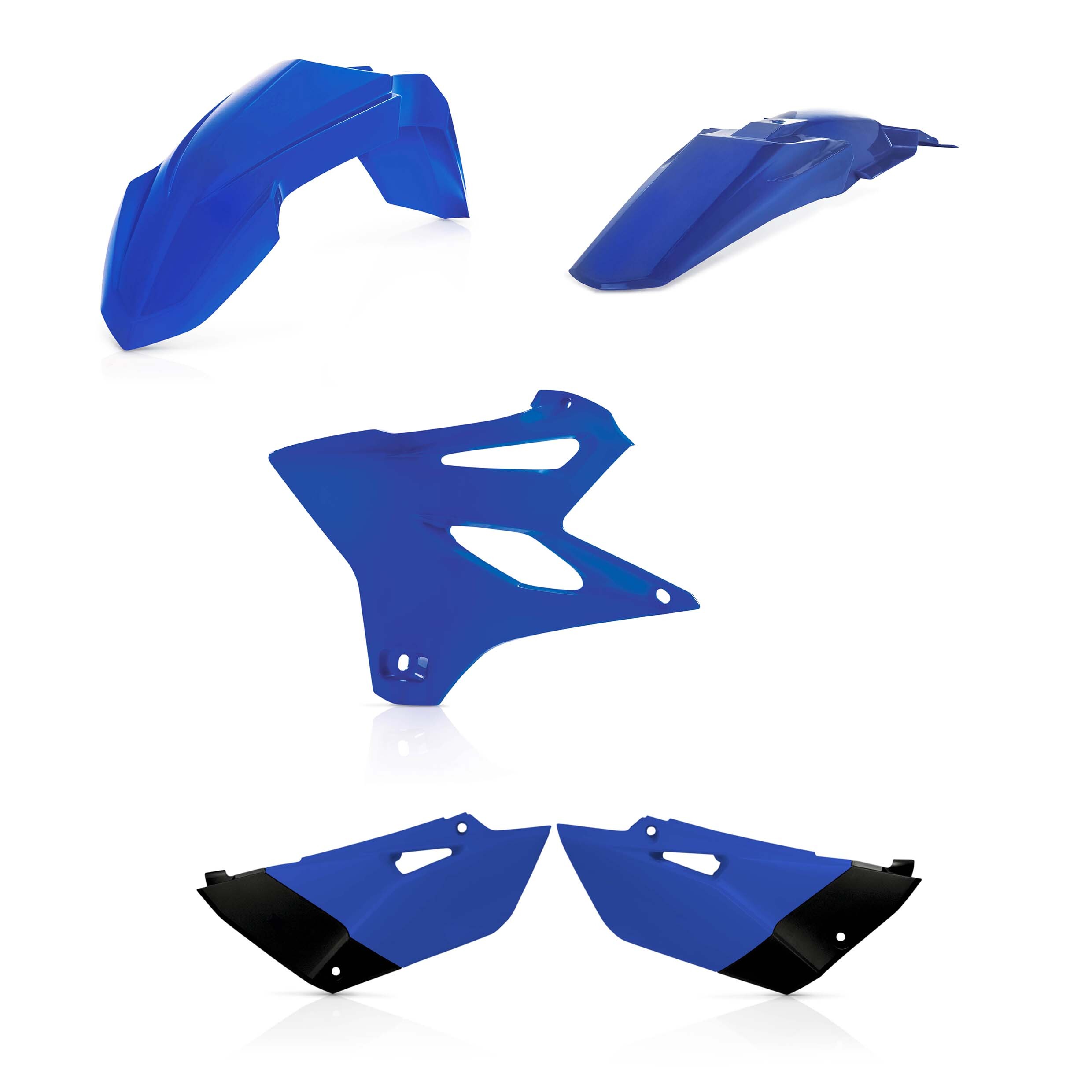 Blue Plastic Kit - Original '21 - For 15-21 Yamaha YZ85 - Click Image to Close