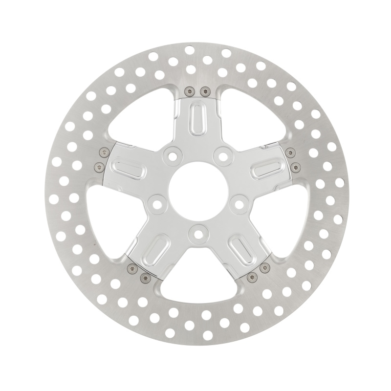 Performance Machine 11.8" Formula Front Brake Rotor - Chrome - Click Image to Close