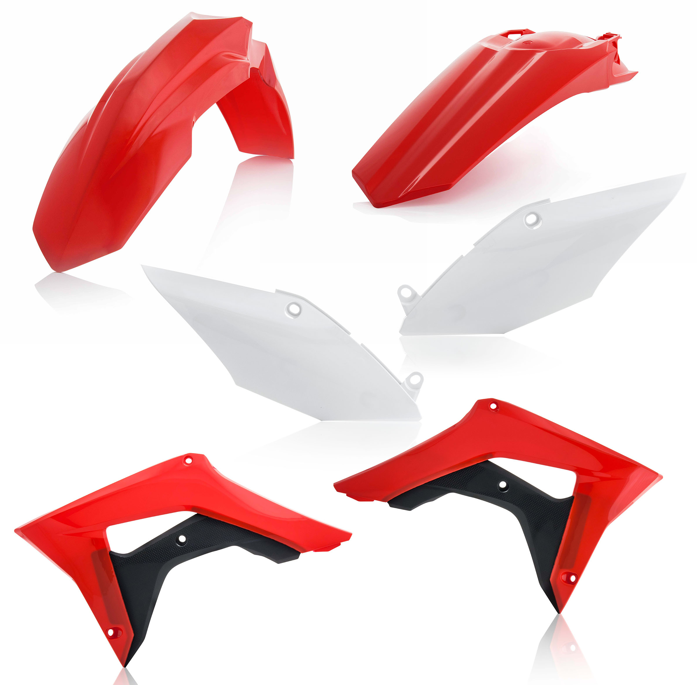 Plastic Kit - Original '17 - For 17-20 Honda CRF450R & 18-21 CRF250R - Click Image to Close