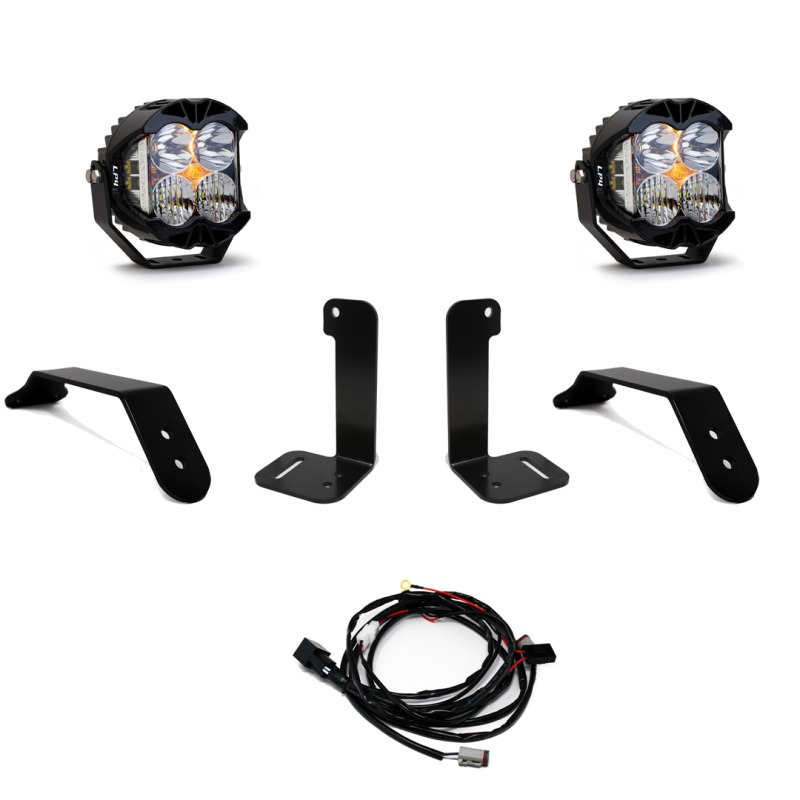 Baja Designs Dual LP4 Auxiliary Light Kit Fits 2018+ Jeep JL/JT - Click Image to Close