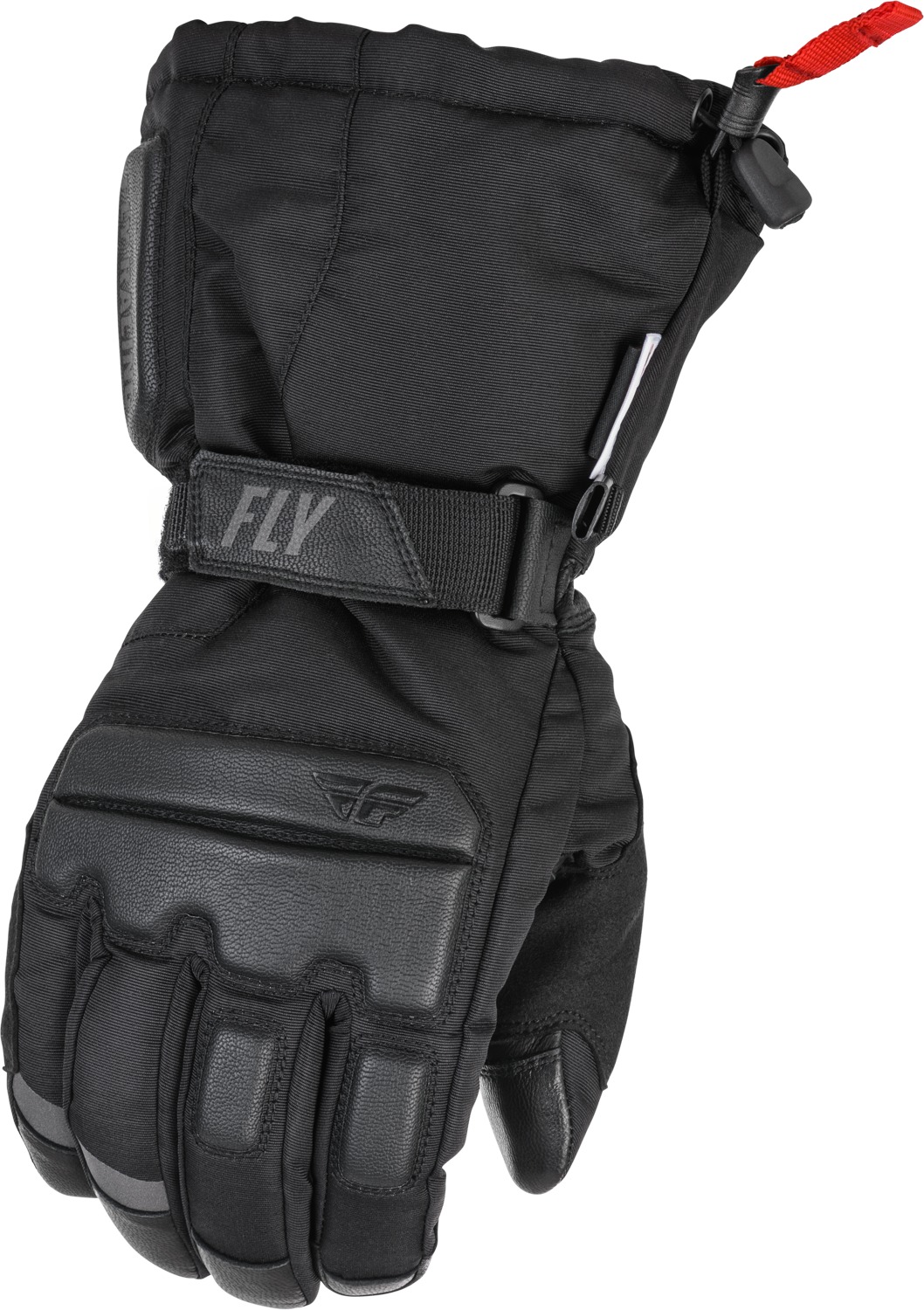 Fly Racing Aurora Gloves Black 4X-Large - Cold weather gloves with waterproof membrane - Click Image to Close
