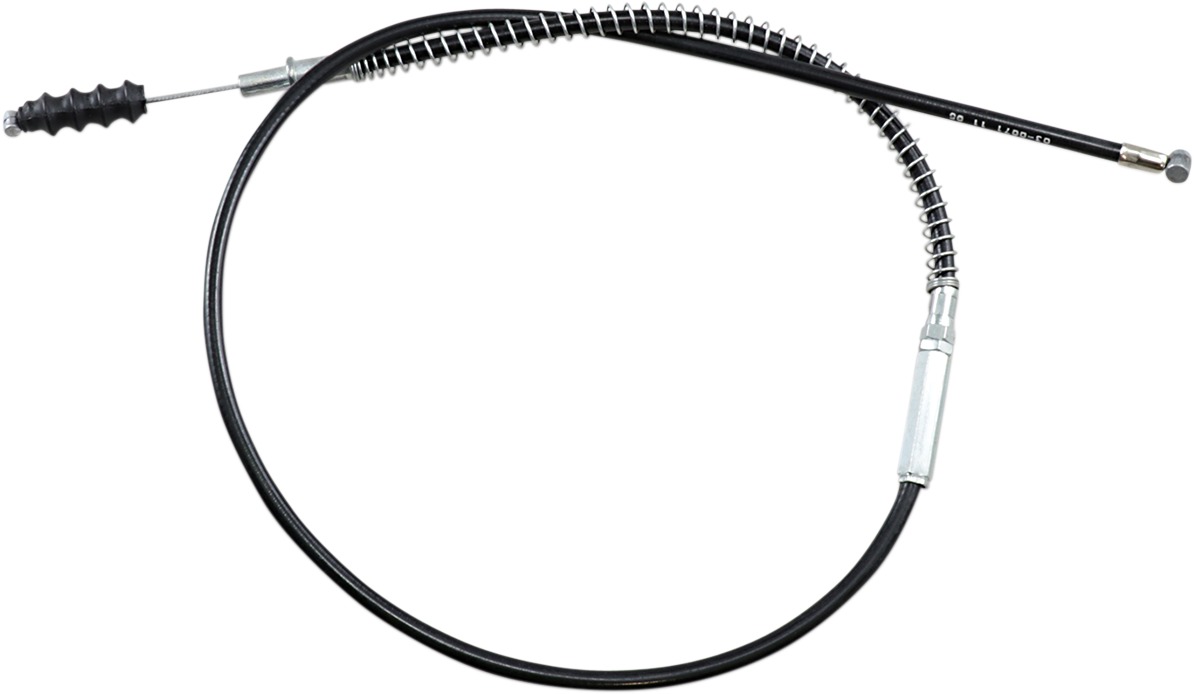Black Vinyl Clutch Cable - For 81-83 Kawasaki KLT200 - Click Image to Close