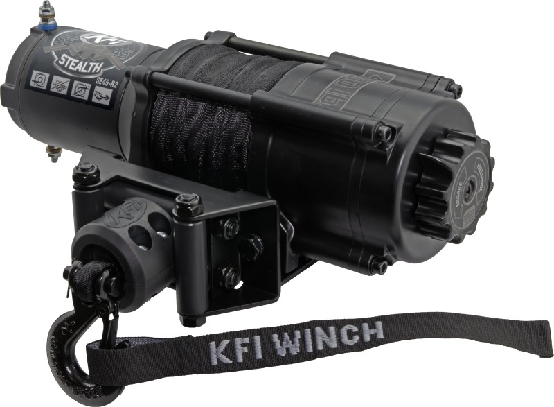 KFI Winch 4500 UTV Series with Remote and Dash Switch SE45 - Click Image to Close