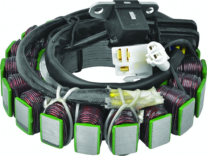 QuadBoss Stator For 07-10 Suzuki LT-A450X/XZ KingQuad 4x4 - Stator for Suzuki LT-A450X/XZ KingQuad 4x4 07-10 - Click Image to Close