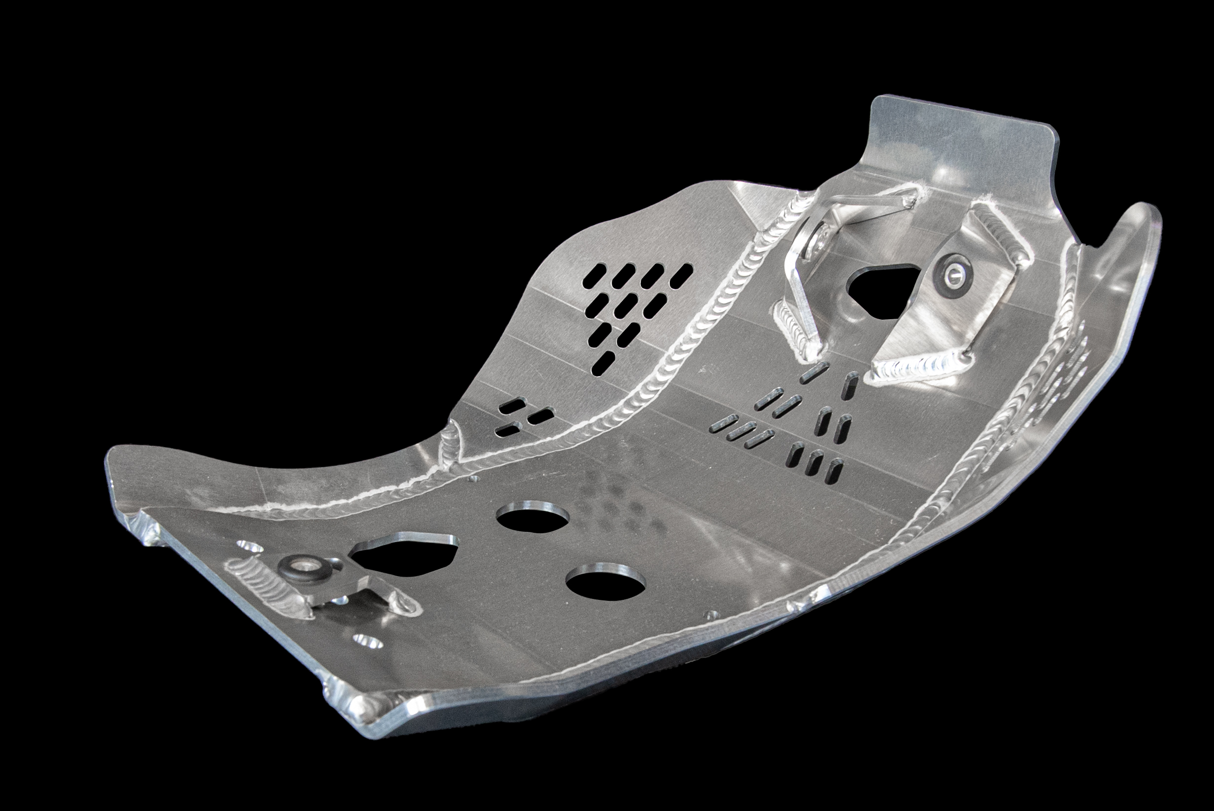 Enduro Engineering Skid Plate Rubber Mounted KTM/Husqvarna 450 2019-2022 - Aluminum skid plate for KTM/Husqvarna 450 2019-2022 - Click Image to Close