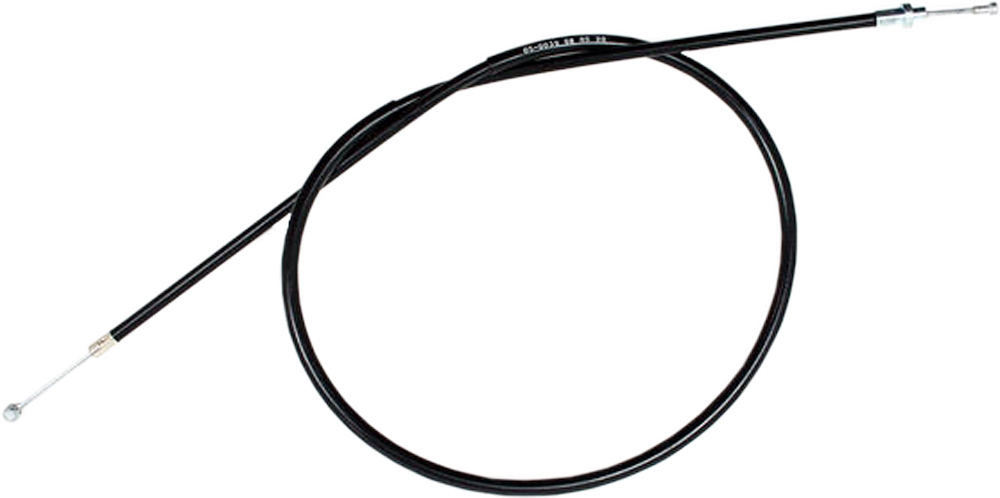 Black Vinyl Clutch Cable - Yamaha Virago - Click Image to Close