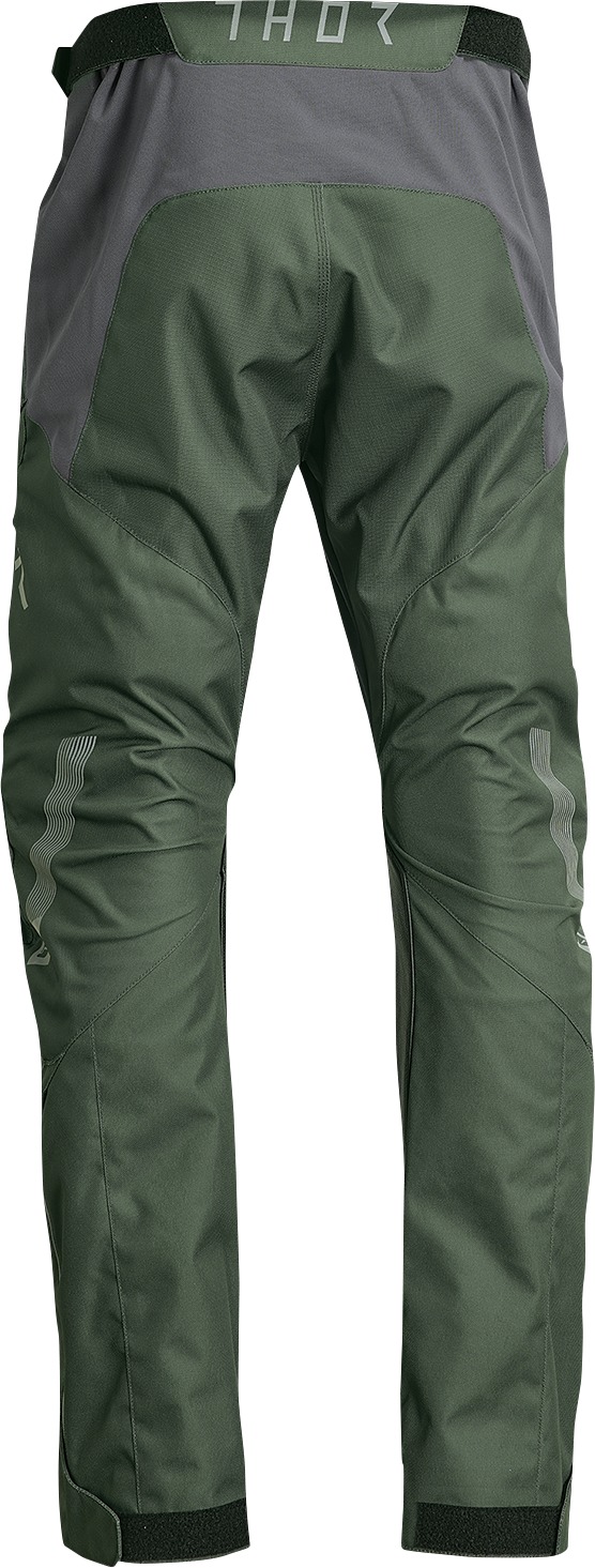 Terrain Army Green & Charcoal Over The Boot Pants - Size 42 - Off-Road, ATV, & MX Pants For Your Biggest Adventures - Click Image to Close