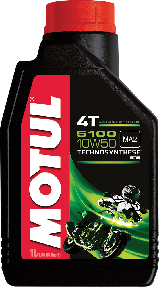 Motul 5100 10W50 4T Synthetic Blend Engine Oil 1L - Click Image to Close