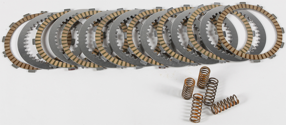 FSC Clutch Plate and Spring Kit - For 06-17 Kawasaki KLX KX 450 - Click Image to Close