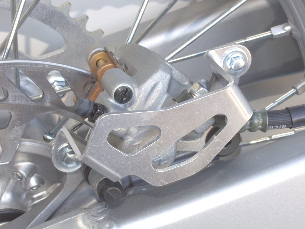 Aluminum Rear Caliper Guard - Click Image to Close
