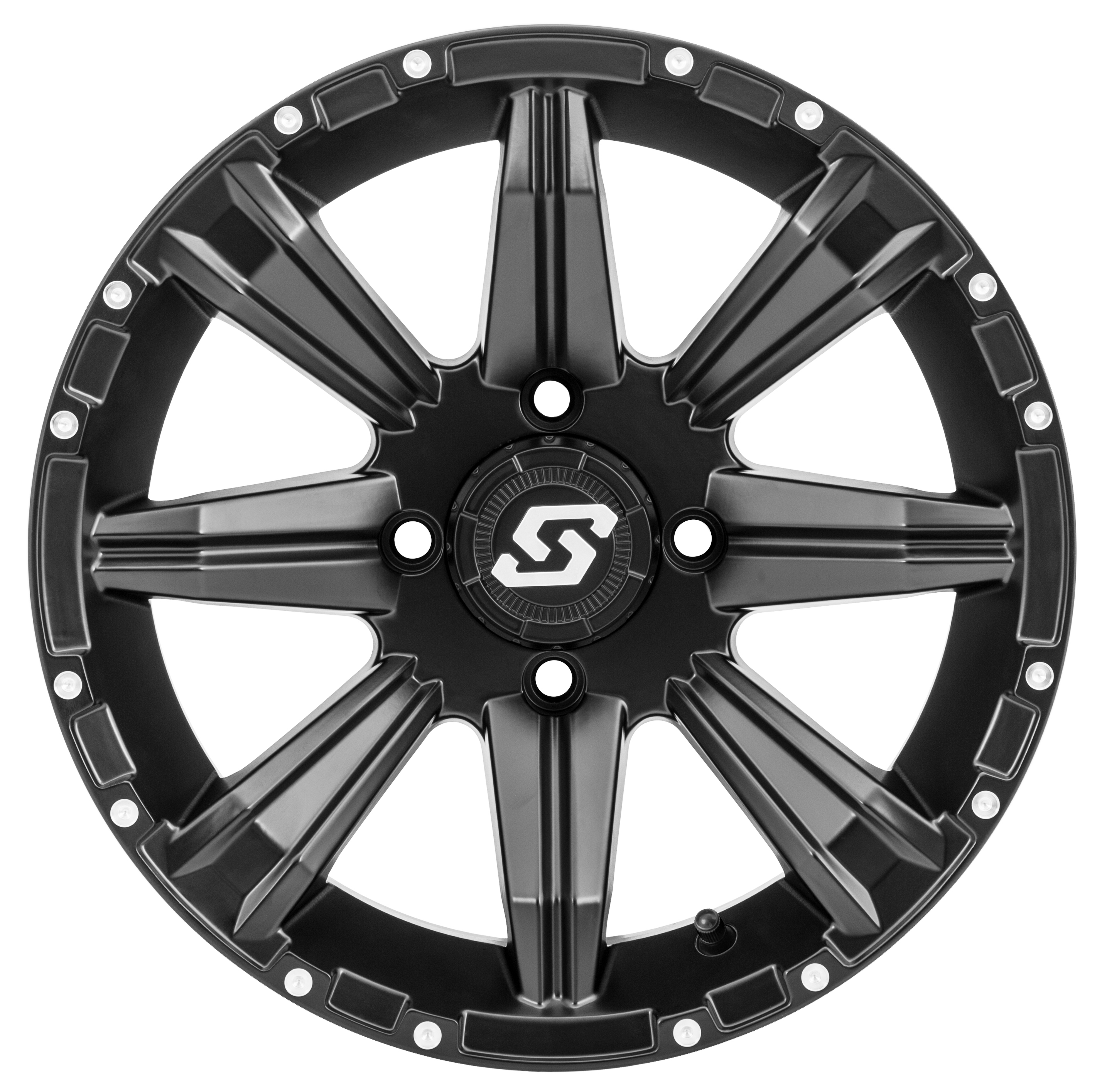 Sparx Wheel Black 4/110 14X7 2+5 - Click Image to Close