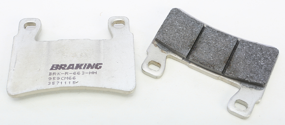 Semi-Metallic Brake Pads - For 13-15 Kawasaki ZX6R - Click Image to Close