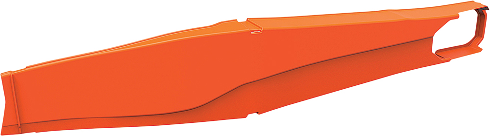 Orange Swingarm Protectors - For Link Arms on 13-22 KTM, 14-22 HQV, 20-22 GasGas - Click Image to Close