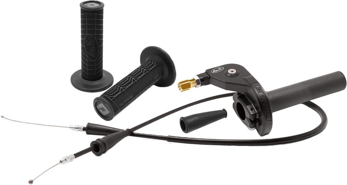 Motion Pro Turbo SE Throttle Kit with Dirt Control II Grips For Honda TRX250R/ATC250R - Click Image to Close