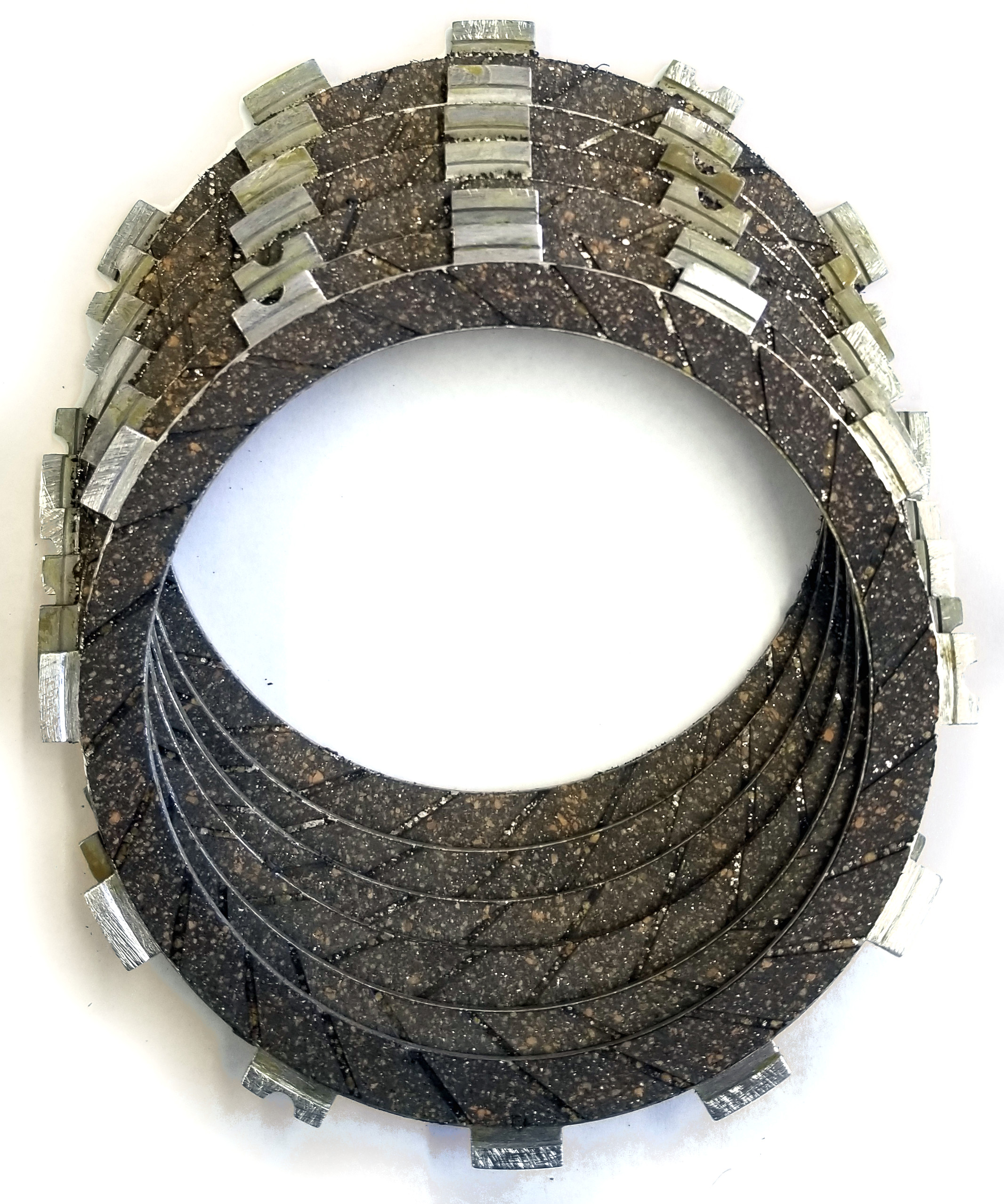Clutch Friction Kit - Standard Cork Style - For 85-05 Kawasaki KLR250 - Click Image to Close
