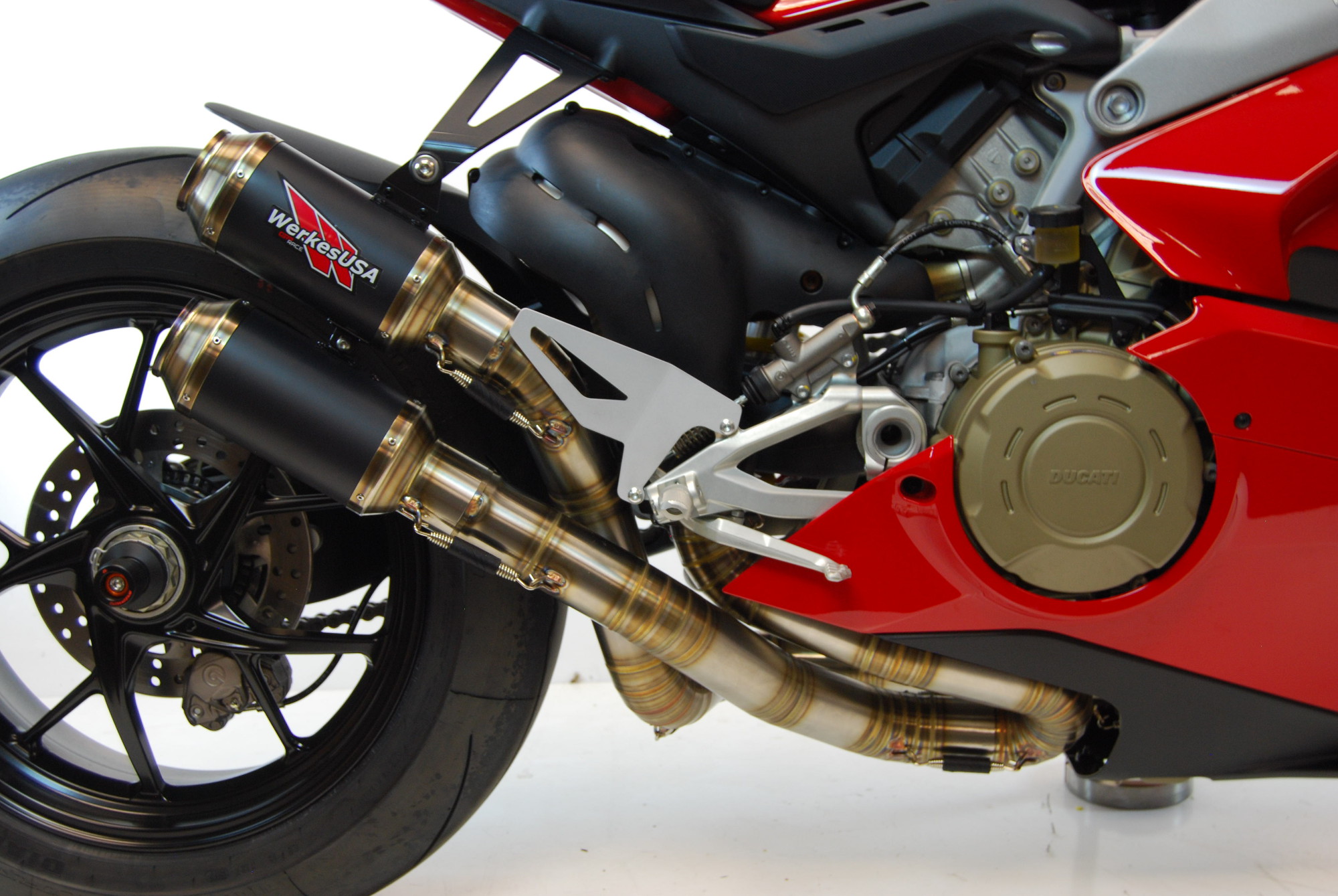 GP Race Slip On Exhuast - For 18-19 Ducati Panigale V4 - Click Image to Close
