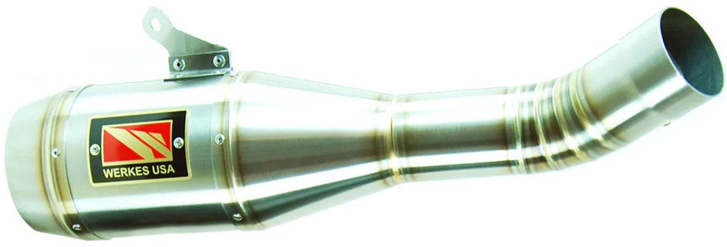 GP Stainless Steel Slip On Exhaust - For 21+ Ducati Scrambler 1100 - Click Image to Close
