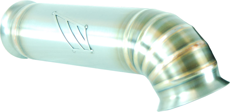 Stainless Steel Mini Link Pipe by Competition Werkes Fits 17-20 KTM 390 - Click Image to Close