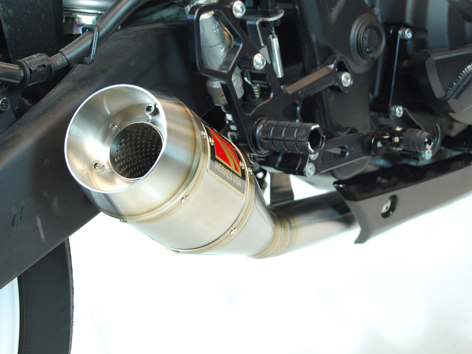 Stainless Steel Race Slip On Exhaust - For Yamaha R3 - Click Image to Close
