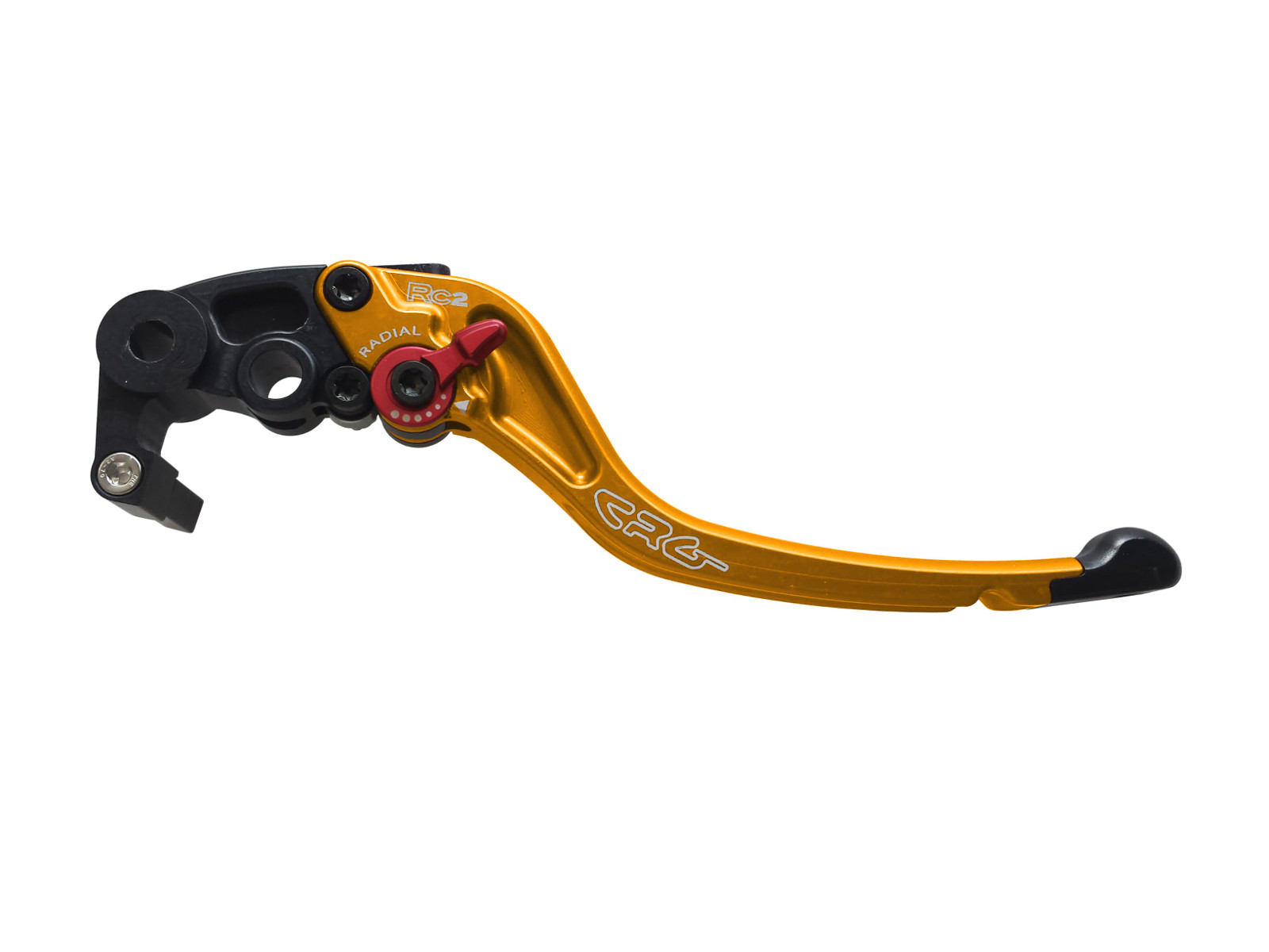 RC2 Gold Adjustable Brake Lever - For 03-19 Aprilia Ducati Triumph - Click Image to Close